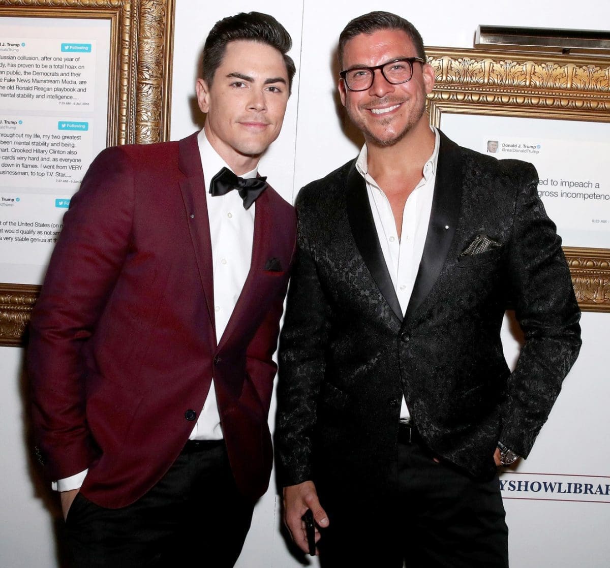 Jax Taylor and Tom Sandoval on red carpet