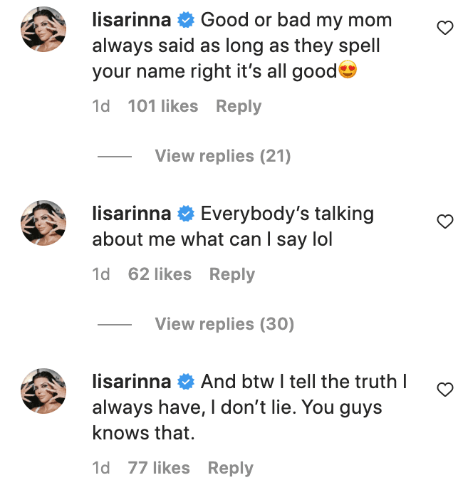 Lisa wrote
