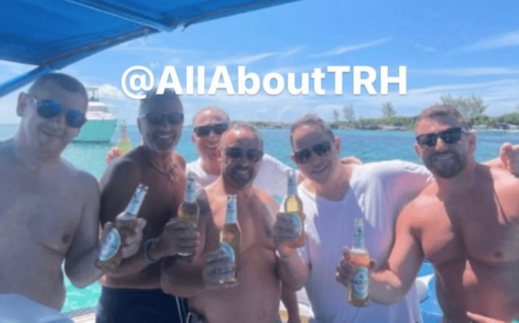 Joe Giudice and RHONJ's Rich Wakile hang out in the Bahamas